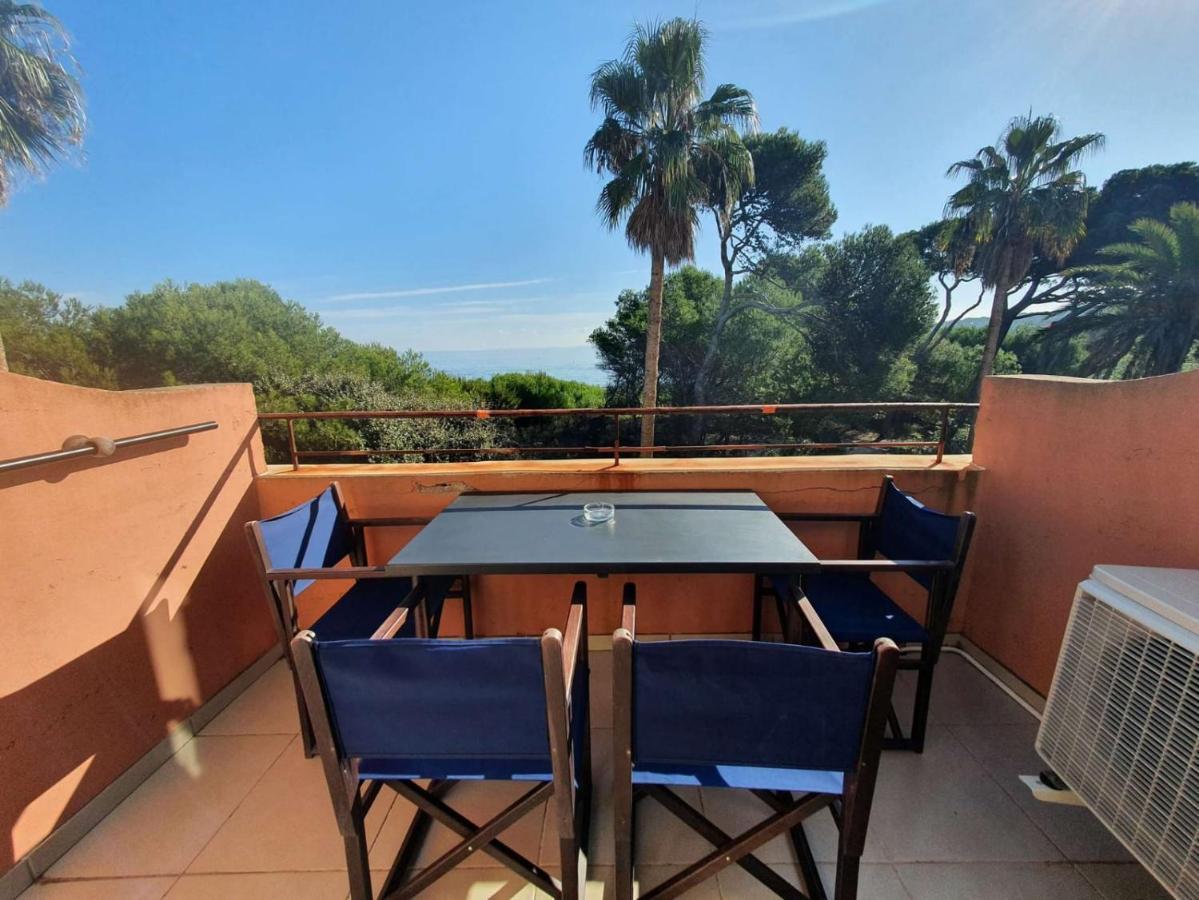 T2 Vue Mer 50M De La Plage A Giens Hyères Dış mekan fotoğraf